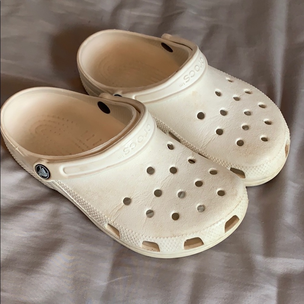 White Crocs